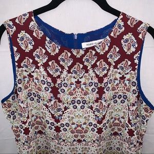 Rose+Olive Floral Blouse CA